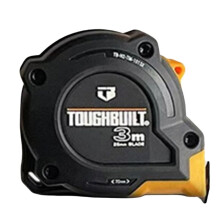 TOUGHBUILT High Precision Alloy Tape Measure Metric Auto-Lock Thickening Wear Resistant Alloy Tape Measure 3 Meter