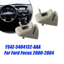 2Pcs Grey Sun Visor Retainer Clip YS4Z-5404132-AAA for Focus 2000-2004 Car Sunvisor Fixing Clips YS4Z5404132AAA