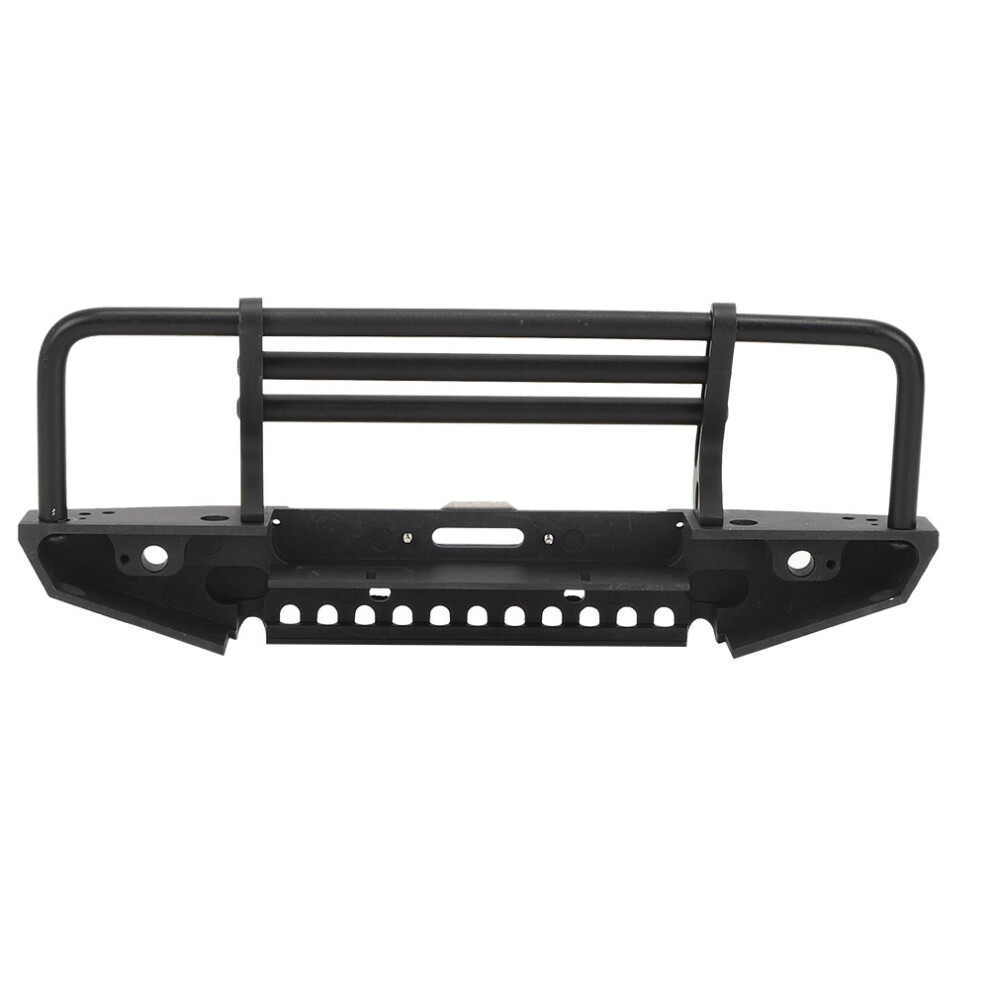Metal Front Bumper For Rc Car 190Mm Fits Trx-4 Scx10 90046 Black 3061388343025