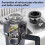 2pcs 75499 Flex Coupler Garbage Disposal for ,Flex Discharge Anti-Vibration Tailpipe Mount Coupling 2