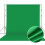 2 * 3m Professional Green Screen Background Screen Washable Polyester-Cotton 2