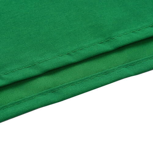 3m x 3m Green Screen Backdrop, Seamless Polyester-Cotton Studio Background