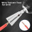 Wire Twister Tool for Drill, 3Pcs Stainless Steel Hex Shank Cable Wire Twisting for Electrical Power Drill Drivers Tools 1