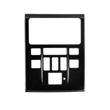 Accesorios Interiores del Marco de la Luz de Lectura Delantera Negra Brillante del Coche para Alphard/Vellfire 40 Series 2023+