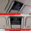 Car Gloss Black Front Reading Light Frame Interior Accessories for  Alphard/Vellfire 40 Series 2023+ 3