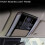 Car Gloss Black Front Reading Light Frame Interior Accessories for  Alphard/Vellfire 40 Series 2023+ 5