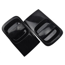 2PCS Left + Right Sliding Exterior Outside Door Handle for H1 Grand Starex Imax I800 2007-2023 Black