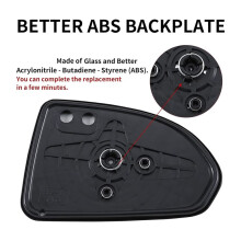 Car Rearview Side Mirror Glass Lens for  FIT JAZZ GD1 GD3 2005-2008 CITY GD6 GD8 76253-SEL-P01 76203-SEL-P01