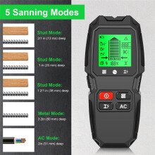 Wall Metal Detector 7-In-1 Handheld Wall Stud Wood AC Wire Cable Finder Wall Scanner Electronic Measuring Instruments