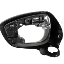 Car Side Right Wing Rearview Mirror Cover Frame Black for CX-3 2016-2019 CX-5 2015-2016