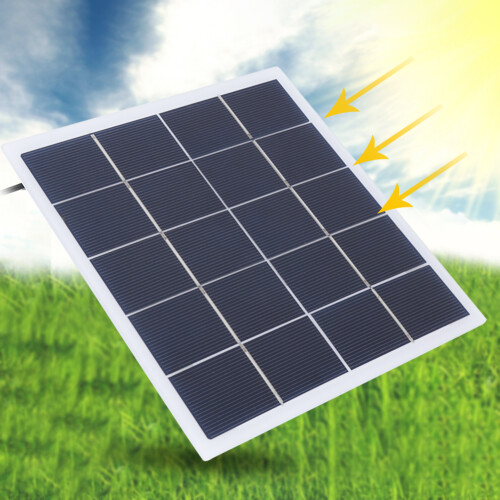 Outdoor 4W 5V Polysilicon Solar Panel for Garden Light, 135g