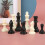 Plastic International Chess Pieces Educational Set, PP, 75mm King 6