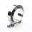 Flange de Escape Universal, BraçAdeira em Forma de V, BraçAdeira de Banda V Kit de Escape Turbo V de 3 Polegadas para SS304 3 5