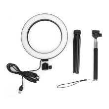 LED Ringlicht 20 cm 3200K-5500K