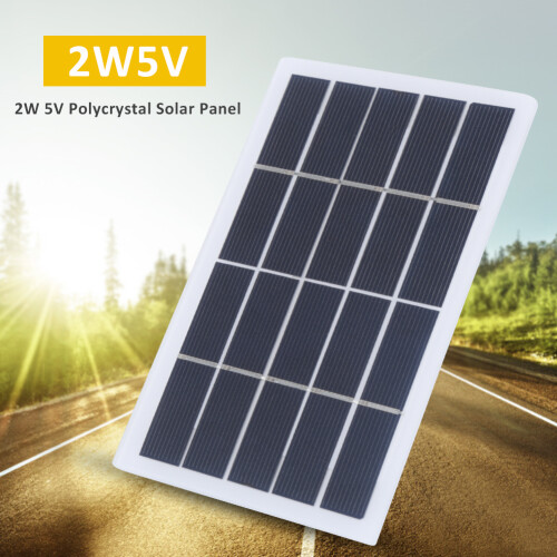 Outdoor 2W 5V Polycrystal Solar Panel Laminated Board 173x99mm