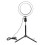 20 cm LED Ringlicht mit Stativ USB 7