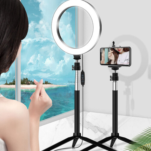 Alu Ringlicht 20 cm 3200-5500K 1