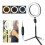 Alu Ringlicht 20 cm 3200-5500K 13