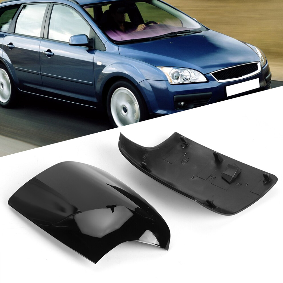 Rearview Mirror Cover Trim For Ford Focus Mk2 2005-2008 Abs Replacement 8281388344562