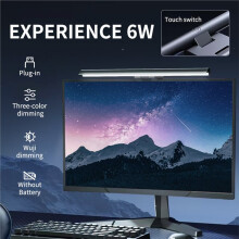 Monitor Light Bar: Flat/Curved Screen LED Light - Eye Caring Desk Lamps with Dimming for Home/Office/Study/Gaming
