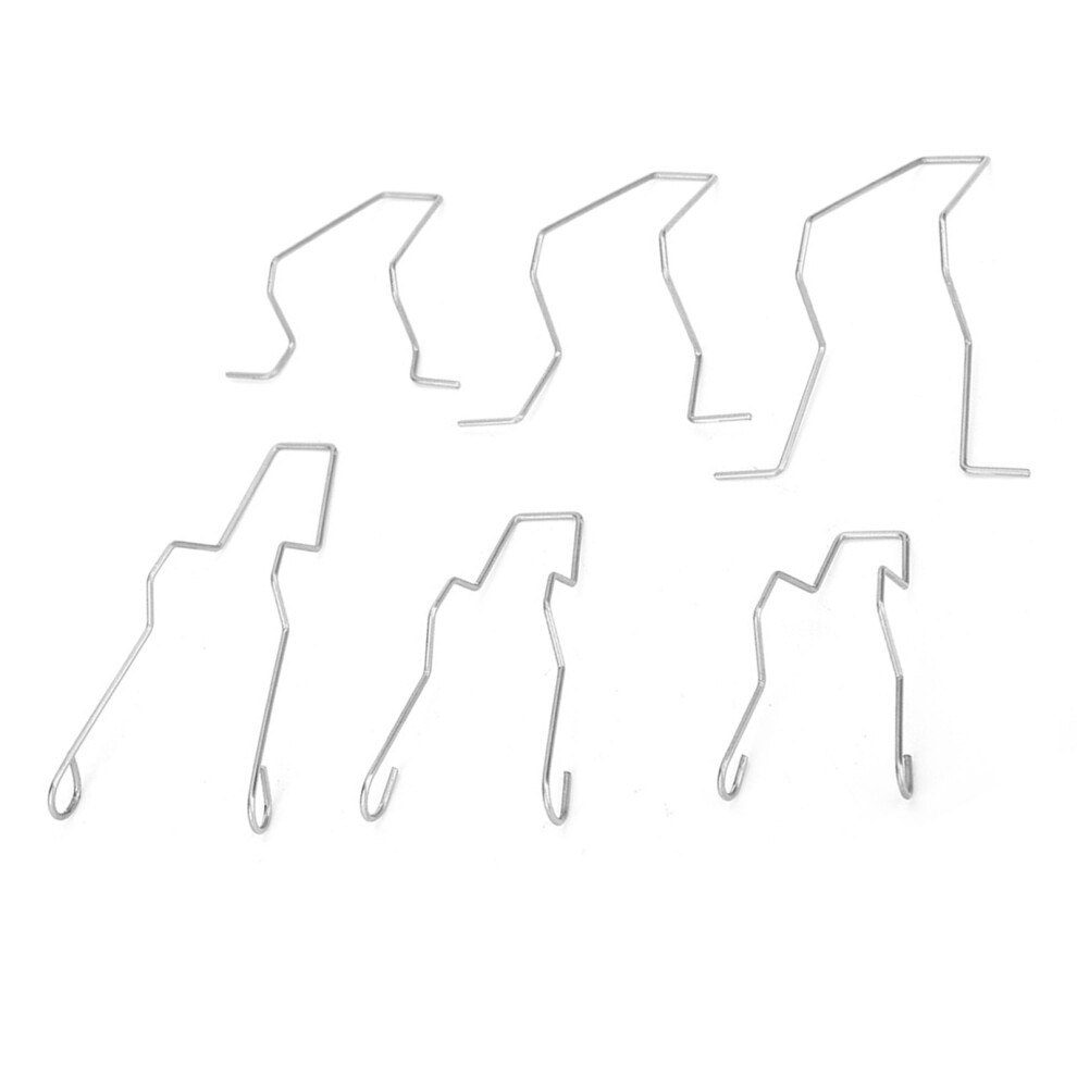 6Pcs Steel Headlamp Retaining Spring Clip For H1/H3/H4/H7 Bulbs 4191392408256