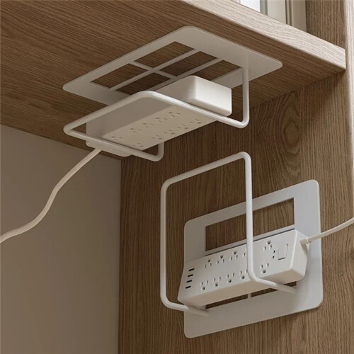 Easy to Install Non Drilling Wall Mounted Router Bracket for Versatile Stylish Multi-Purpose Storage Rack Shelfs 2