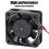 Ultra leiser 12V 40x40x15mm Lüfter 0,11A 6800U/min 8