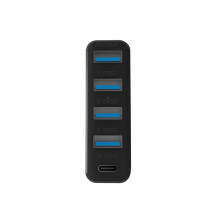 For SX/XSS Consoles Extender USB2.0 +TYPR-C Universal USB HUB Console HUB XSS Console Extender Black