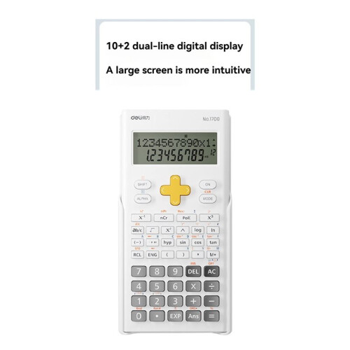 Deli 240 Functions Scientific Calculators Multifunction Function Engineering Calculators 2- 12digit Math Calculators 1