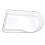 Right Front Headlight Transparent Lens Cover for  300C 2007-2010  light lamp Shade Shell Auto Light Housing 1