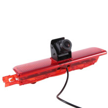 Luz de Freno de Coche HD Vista Trasera CáMara de Estacionamiento de Marcha AtráS VisióN Nocturna A Prueba de Agua con Luz de Freno para Caddy