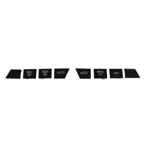 Bouton de Commande de Climatisation, Bouton de Commande de Ventilation, Garniture de Panneau de Commande de Climatisation pour  Série 3 G20 325li