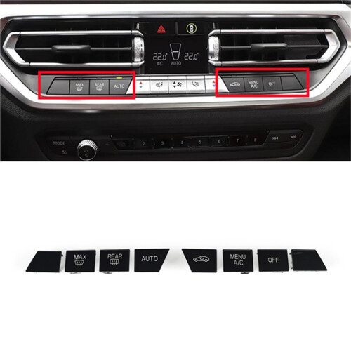 Air Conditioning  Button Air Vent Control  Button AC Control Panel Trim for  3 Series G20 325li 330l G28 2