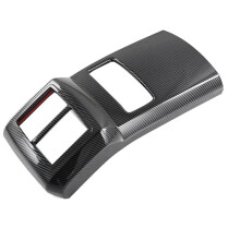 Car Carbon Fiber Armrest Box Rear Air Vent Frame Cover Sticker Trim for Sportage NQ5 2021 2022