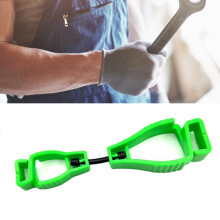 Plastikhandschuh-Halter Clip Grün, rutschfest, wiederverwendbar & multifunktional