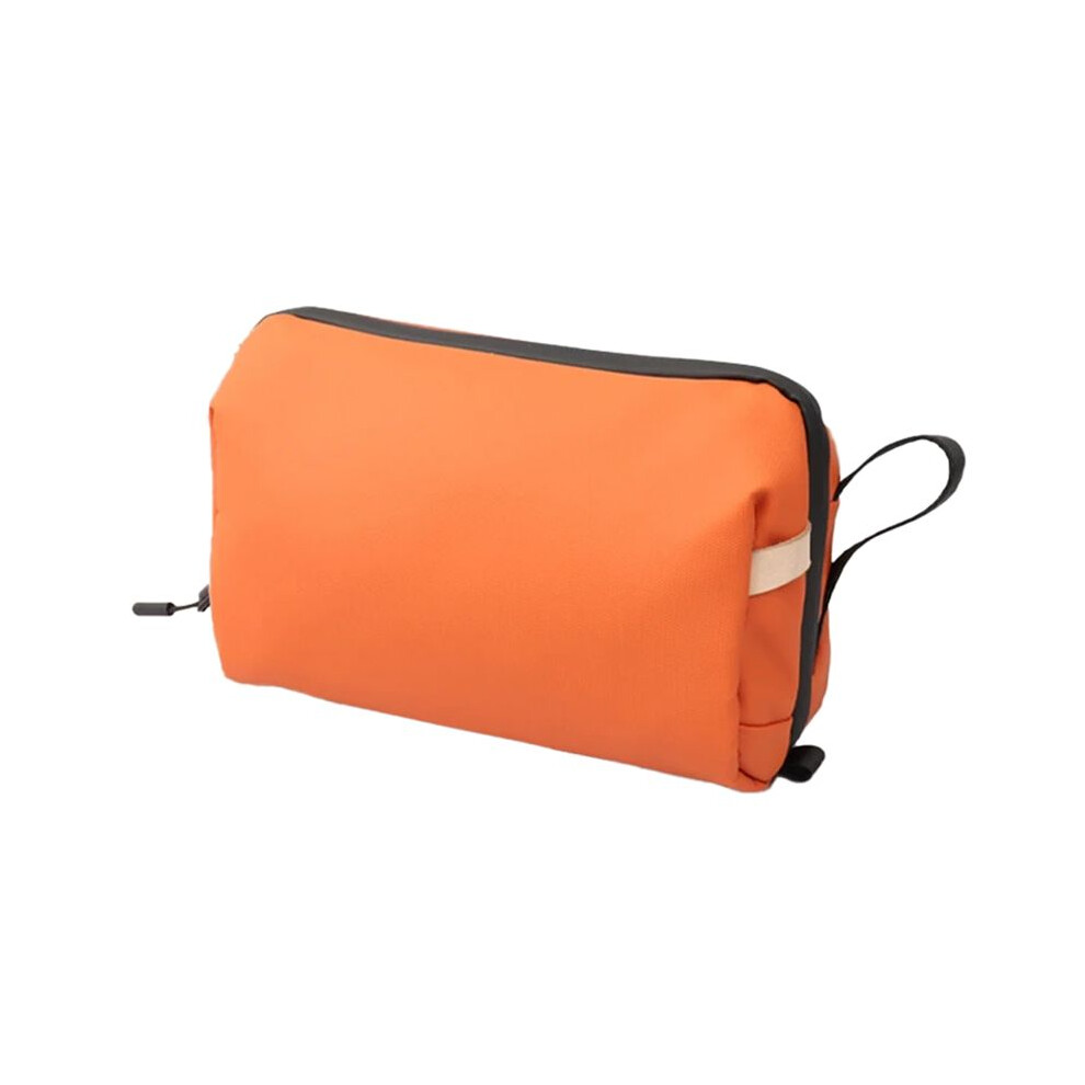 Photos - Cosmetic Bag Dry Wet Separation Wash Bag Large Capacity Storage Bag Waterproof Women Makeup Bag, Suitable for Travel Orange
