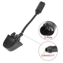 L+R New Windshield Heated Washer Sprayer Nozzle Jet 61667046060 for  3 Series E90 E91 E92 E93 323I 325I 328I 335I M3