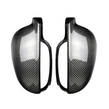 Car Rear View Mirror Cover Side Mirror Cover Cap Compatible with 5 MK5 2003-2009