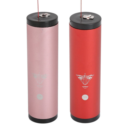 2 Stück Microblading vorgeimpfte Braummapping-Garn 20M Legierung Pink Rot