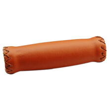 2X Pair Vintage leather bicycle Grips Grips trekking handlebars Cover Colour: Brown