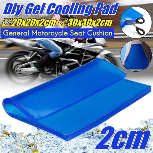 3pcs 2CM  Motorcycle Universal  Cushion Gel Pad Cool Pad Shock Absorption Mat DIY Cut Cushion A 2