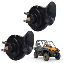 Kit de klaxon UTV 12 V 60 dB 510 Hz fil de 3 m noir