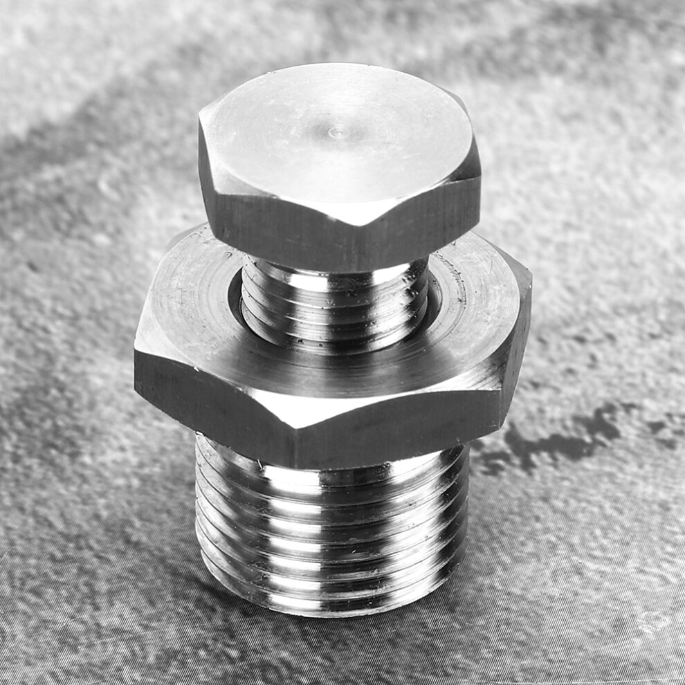 O2 Bung Reducer Adapter M18 X 1.50 To M12 X 1.25 For Nissan Silvia S13 S14 8701388347696