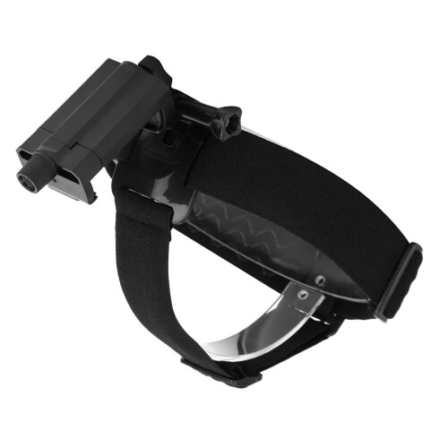 Plastic Black Outdoor Head Harness Strap for Motion Camera & Phone
