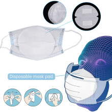 50Pcs Disposable Breathable Face Mask Filter Pad 3-Layer for Adults and Kids
