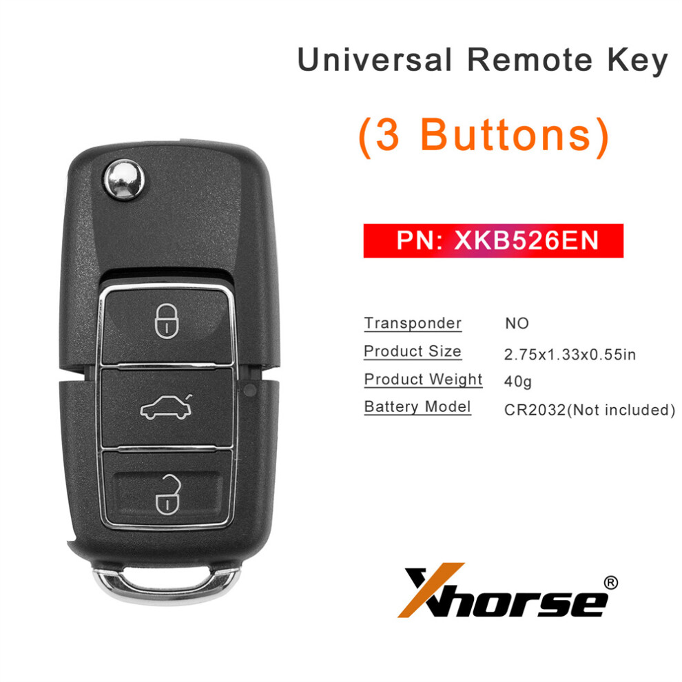 1Pcs Xkb526en 2Nd Generation Wire Remote Key For Vw B5 Type 6935161636253