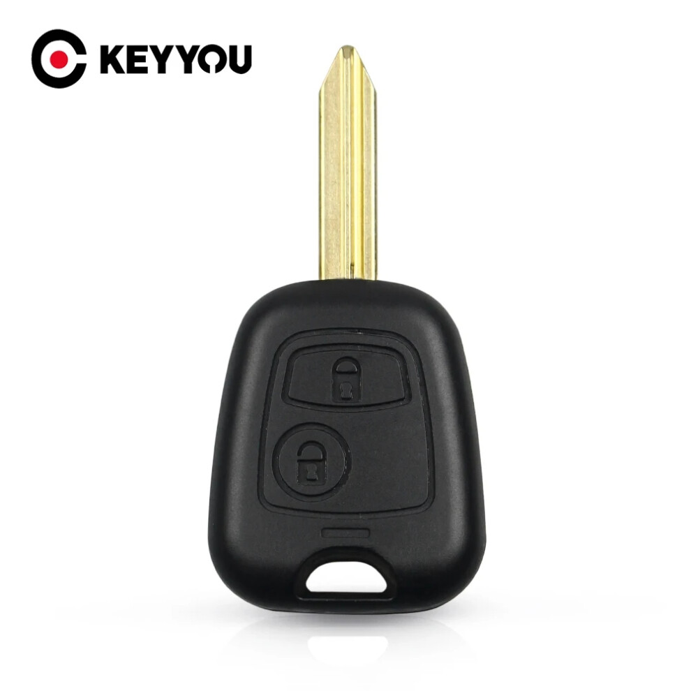 2 Button Remote Key Flip Fob Car Key Case For Citroen C1 C2 C3 Saxo Xsara Picasso Berlingo Uncut Blade Car Key Shell 6935161636666