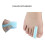 5 Pair Sponge Hallux Valgus Toe Separator Corrector Feet Care Tool 10