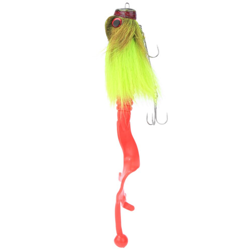 Simulationsfisch-Form Schwimmköder aus Resin, Grün, 101 g, Soft Bait 1