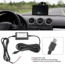 12-24V to 5V 2.5A Dash Cam Hardwire Kit Straight